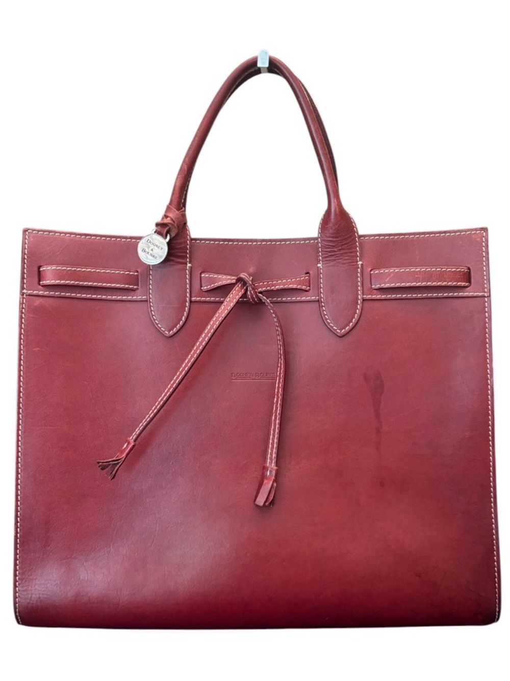 Dooney & Bourke Alto Tassel Large Tote Bag Made in Italy w/Dustbag